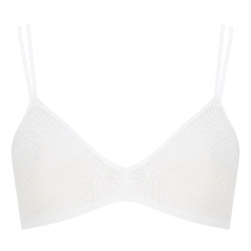 Sheer Marquisette Triangle Bra