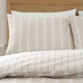 Ashford Stripe Duvet Set Natural