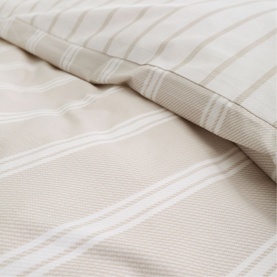 Ashford Stripe Duvet Set Natural