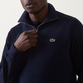 Crocodile Logo Half-Zip Sweatshirt