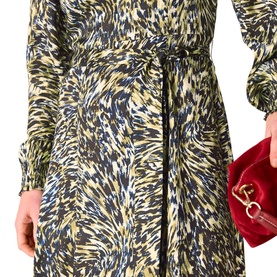 Leopard Swirl Dress