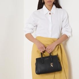 Laila Leather Satchel Bag