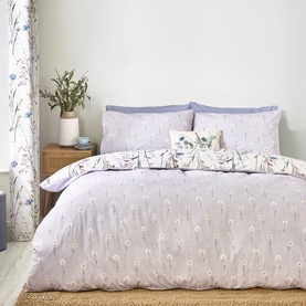 Grashmere Floral Duvet Set Lilac