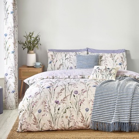 Grashmere Floral Duvet Set Lilac