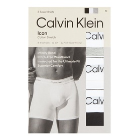 Three-Pack Icon Stretch Boxers