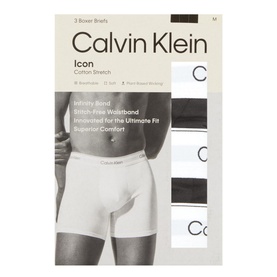 Three-Pack Icon Stretch Boxers