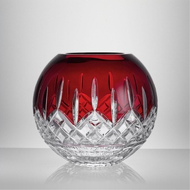 Lismore Red Rose Bowl 20cm