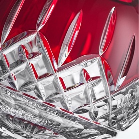 Lismore Red Rose Bowl 20cm