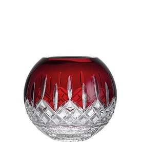 Lismore Red Rose Bowl 20cm