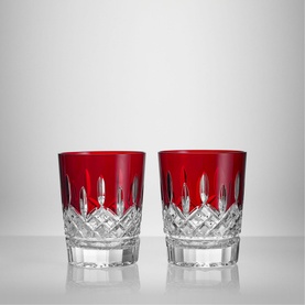 Lismore Red Cocktail Glass, Set of Two