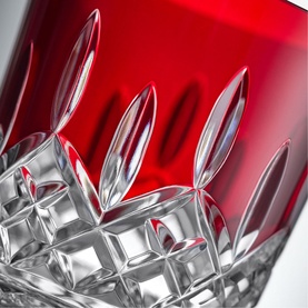 Lismore Red Cocktail Glass, Set of Two