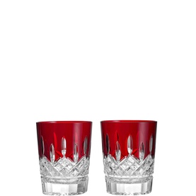 Lismore Red Cocktail Glass, Set of Two