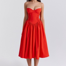 Elizabeth Strapless Sundress