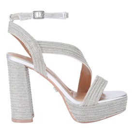 Gala Platform Jewel-Embellished Sandals
