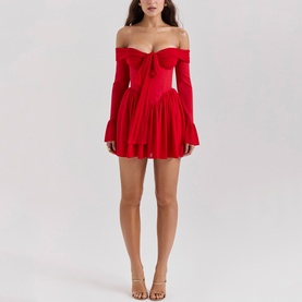 Alana Off-The-Shoulder Mini Dress