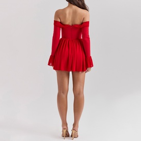 Alana Off-The-Shoulder Mini Dress