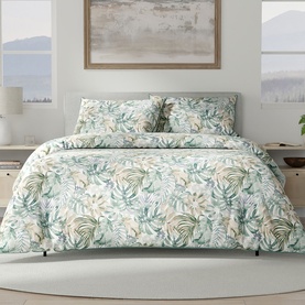 Club Tropicana Duvet Set Green