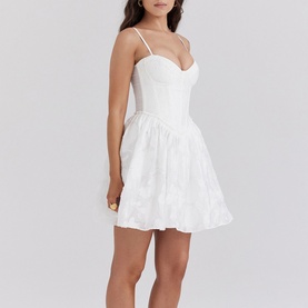 Nerissa Jacquard Corset Mini Dress