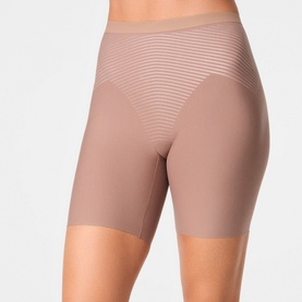 SPANXshape&trade; Invisible Supima&reg; Cotton Mid-Thigh Shorts