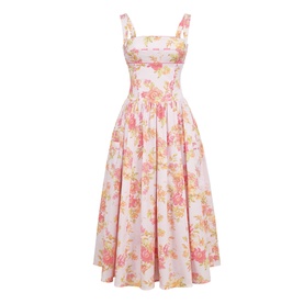 Vivien Floral Flared Sundress