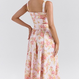 Vivien Floral Flared Sundress