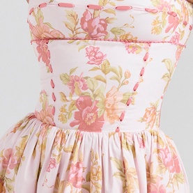 Vivien Floral Flared Sundress