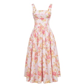 Vivien Floral Flared Sundress