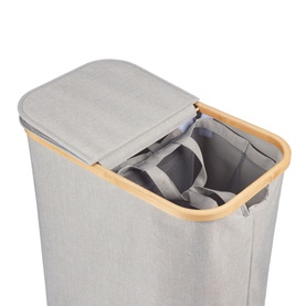 Dual Laundry Hamper 100L