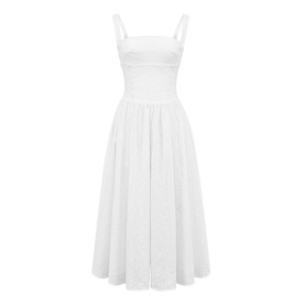 Vivien Broderie Anglais Flared Sundress