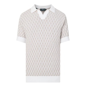 Galdfield Knitted Polo Shirt