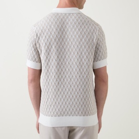 Galdfield Knitted Polo Shirt