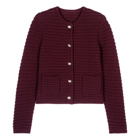 Gaspard Textured Cardigan