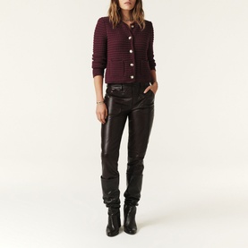 Gaspard Textured Cardigan