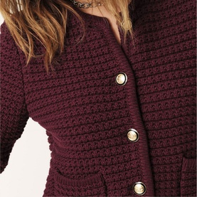 Gaspard Textured Cardigan