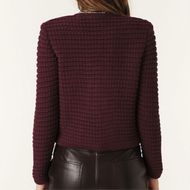 Gaspard Textured Cardigan
