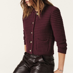 Gaspard Textured Cardigan