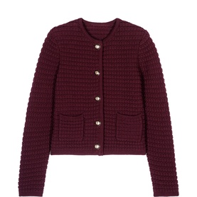 Gaspard Textured Cardigan