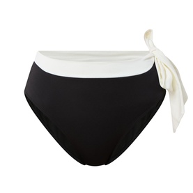 Tahiti High-Rise Monochrome Bikini Bottoms