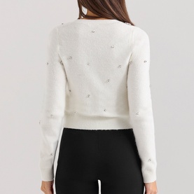 Beaubella Embellished Cardigan