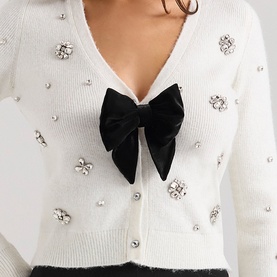 Beaubella Embellished Cardigan