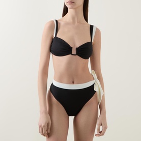 Cannes Monochrome Bikini Top