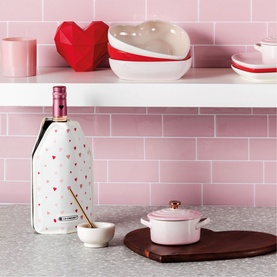 Stoneware Heart Bowl 20cm