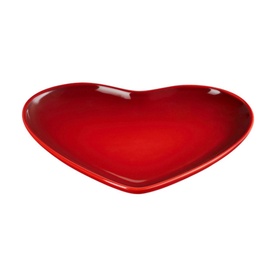 Stoneware Heart Plate 23cm