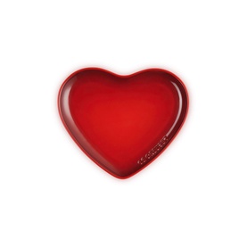 Stoneware Heart Plate 23cm