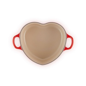 Signature Cast Iron Heart Casserole with Stainless Steel Heart Knob 20cm