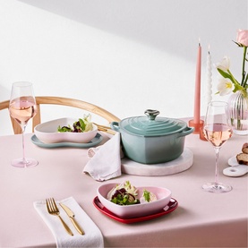 Stoneware Heart Serving Bowl 2.9L