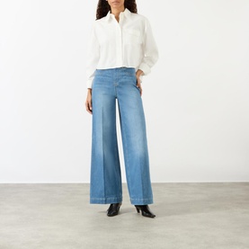 SPANXshape&trade; EveryWear Wide Leg Jeans