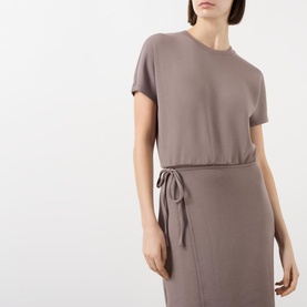 SPANX&reg; AirEssentials Wrap Midi Dress