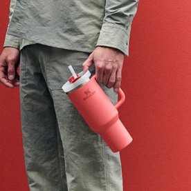 The Hot Coral Quencher H20 FlowState&trade; Tumbler 1.18L