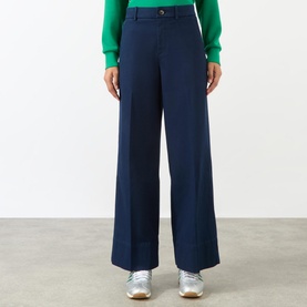 SPANXsupersmooth&trade; Stretch Twill Wide Leg Trousers